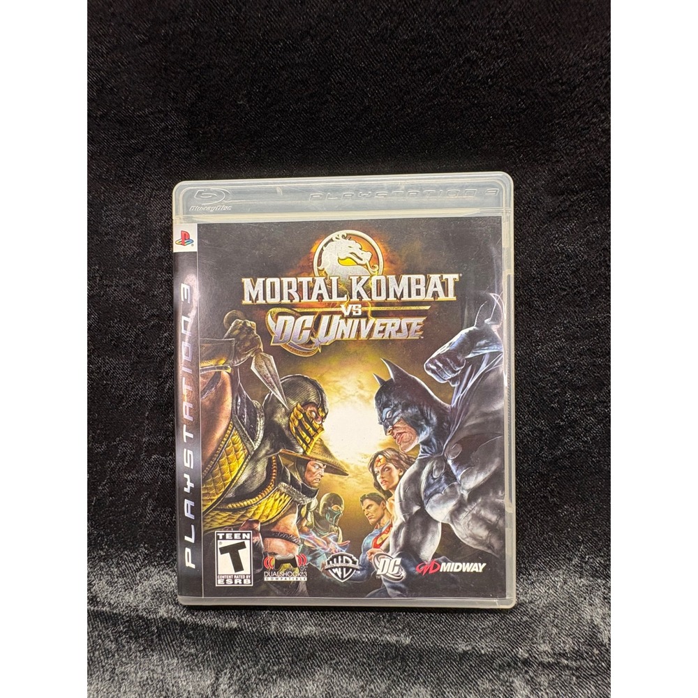 Mortal Kombat vs DC Universe Sony PlayStation 3 Fighting Game Midway DC Comics